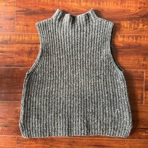 Madewell mockneck sweater vest